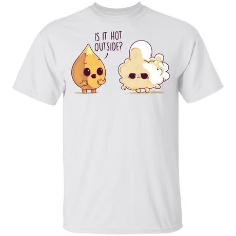 T-Shirts White / YXS Hot Outside Youth T-Shirt