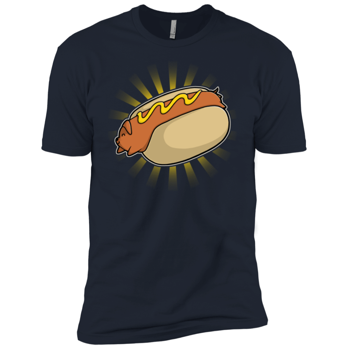 T-Shirts Midnight Navy / YXS Hotdog Boys Premium T-Shirt