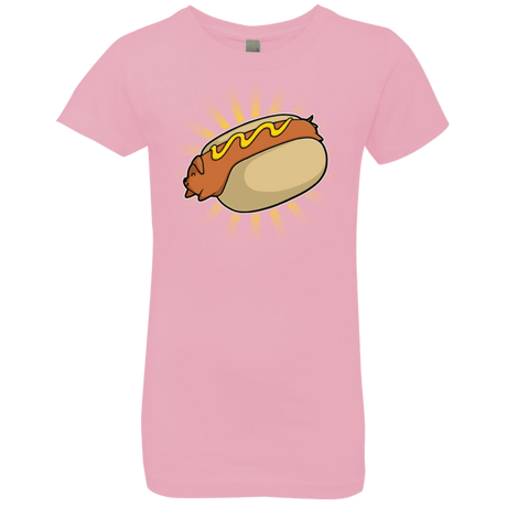 T-Shirts Light Pink / YXS Hotdog Girls Premium T-Shirt