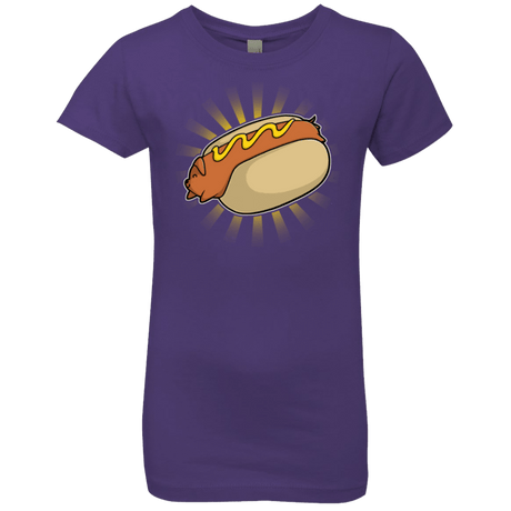 T-Shirts Purple Rush / YXS Hotdog Girls Premium T-Shirt
