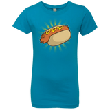 T-Shirts Turquoise / YXS Hotdog Girls Premium T-Shirt