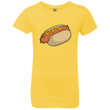 T-Shirts Vibrant Yellow / YXS Hotdog Girls Premium T-Shirt