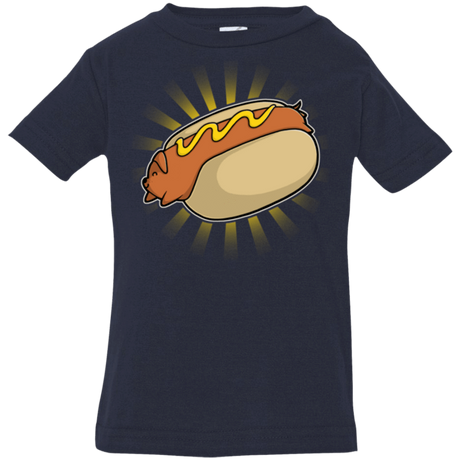 T-Shirts Navy / 6 Months Hotdog Infant PremiumT-Shirt