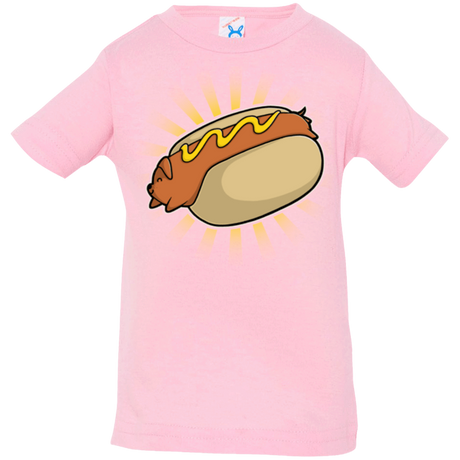 T-Shirts Pink / 6 Months Hotdog Infant PremiumT-Shirt