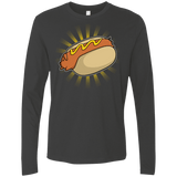 T-Shirts Heavy Metal / Small Hotdog Men's Premium Long Sleeve
