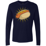 T-Shirts Midnight Navy / Small Hotdog Men's Premium Long Sleeve