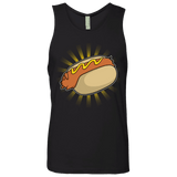 T-Shirts Black / Small Hotdog Men's Premium Tank Top