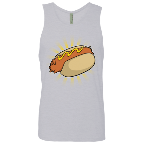 T-Shirts Heather Grey / Small Hotdog Men's Premium Tank Top