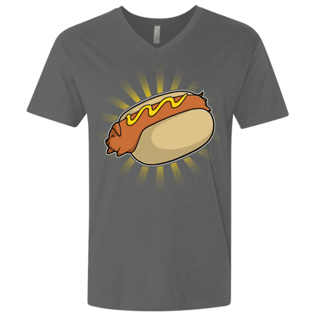 T-Shirts Heavy Metal / X-Small Hotdog Men's Premium V-Neck