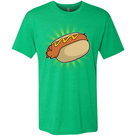 T-Shirts Envy / Small Hotdog Men's Triblend T-Shirt