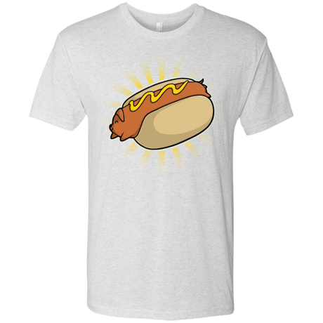 T-Shirts Heather White / Small Hotdog Men's Triblend T-Shirt