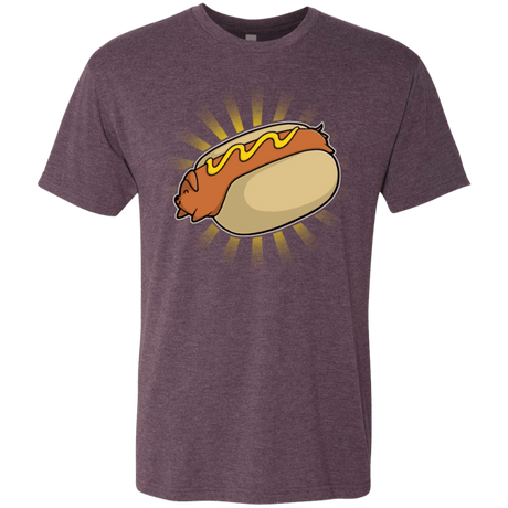 T-Shirts Vintage Purple / Small Hotdog Men's Triblend T-Shirt