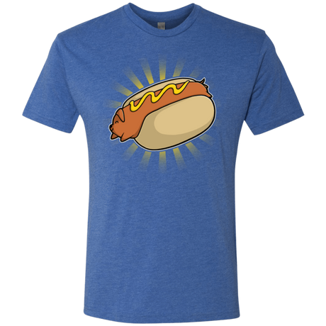 T-Shirts Vintage Royal / Small Hotdog Men's Triblend T-Shirt