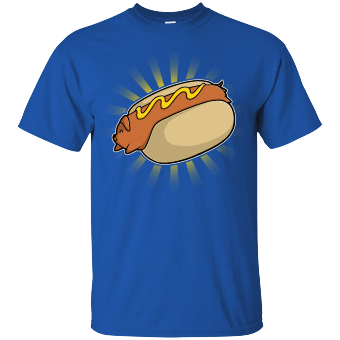 T-Shirts Royal / Small Hotdog T-Shirt