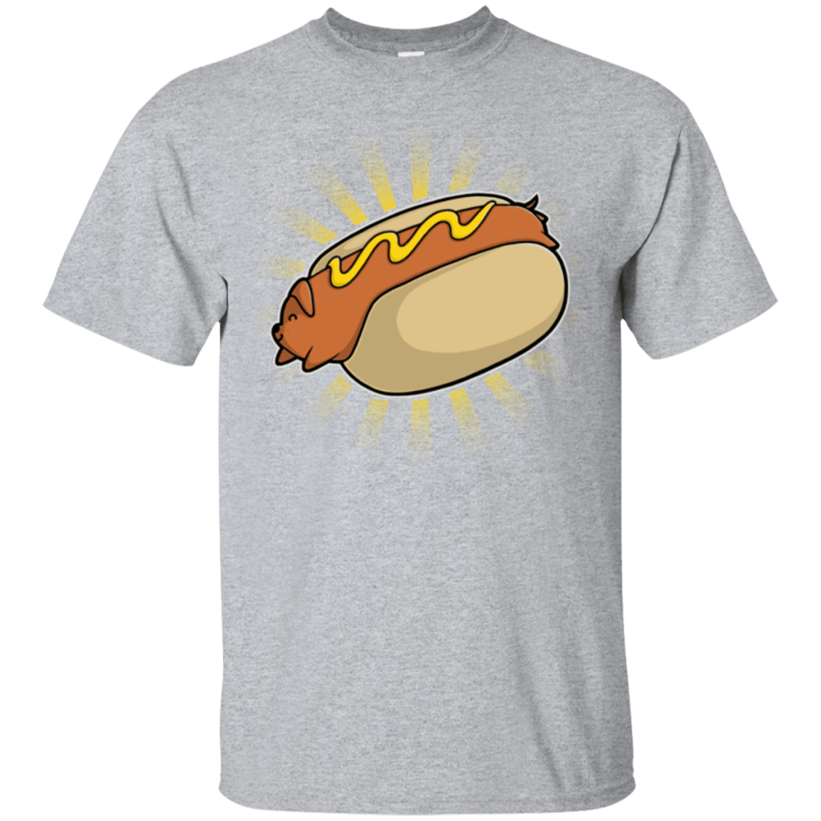T-Shirts Sport Grey / Small Hotdog T-Shirt