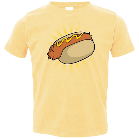 T-Shirts Butter / 2T Hotdog Toddler Premium T-Shirt