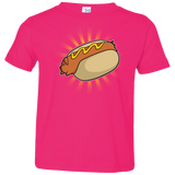 T-Shirts Hot Pink / 2T Hotdog Toddler Premium T-Shirt