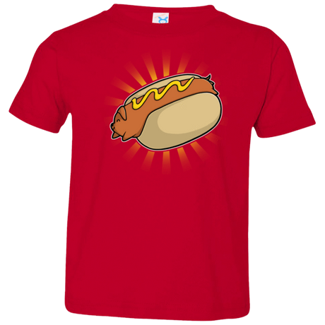 T-Shirts Red / 2T Hotdog Toddler Premium T-Shirt