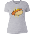 T-Shirts Heather Grey / X-Small Hotdog Women's Premium T-Shirt