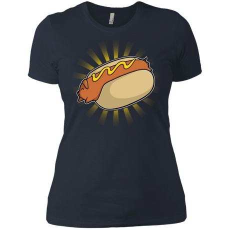 T-Shirts Indigo / X-Small Hotdog Women's Premium T-Shirt