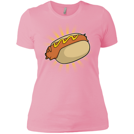 T-Shirts Light Pink / X-Small Hotdog Women's Premium T-Shirt