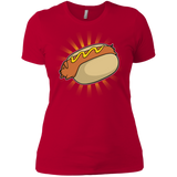 T-Shirts Red / X-Small Hotdog Women's Premium T-Shirt