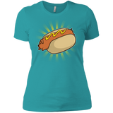 T-Shirts Tahiti Blue / X-Small Hotdog Women's Premium T-Shirt