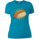 T-Shirts Turquoise / X-Small Hotdog Women's Premium T-Shirt