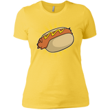 T-Shirts Vibrant Yellow / X-Small Hotdog Women's Premium T-Shirt