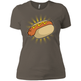T-Shirts Warm Grey / X-Small Hotdog Women's Premium T-Shirt
