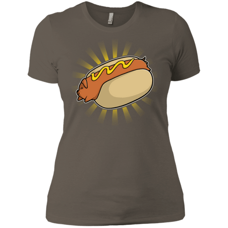 T-Shirts Warm Grey / X-Small Hotdog Women's Premium T-Shirt