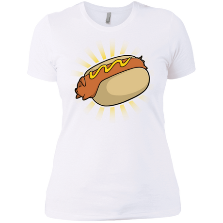 T-Shirts White / X-Small Hotdog Women's Premium T-Shirt