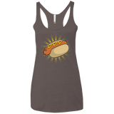 T-Shirts Macchiato / X-Small Hotdog Women's Triblend Racerback Tank