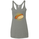 T-Shirts Venetian Grey / X-Small Hotdog Women's Triblend Racerback Tank