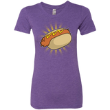 T-Shirts Purple Rush / Small Hotdog Women's Triblend T-Shirt