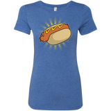 T-Shirts Vintage Royal / Small Hotdog Women's Triblend T-Shirt