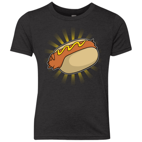 T-Shirts Vintage Black / YXS Hotdog Youth Triblend T-Shirt