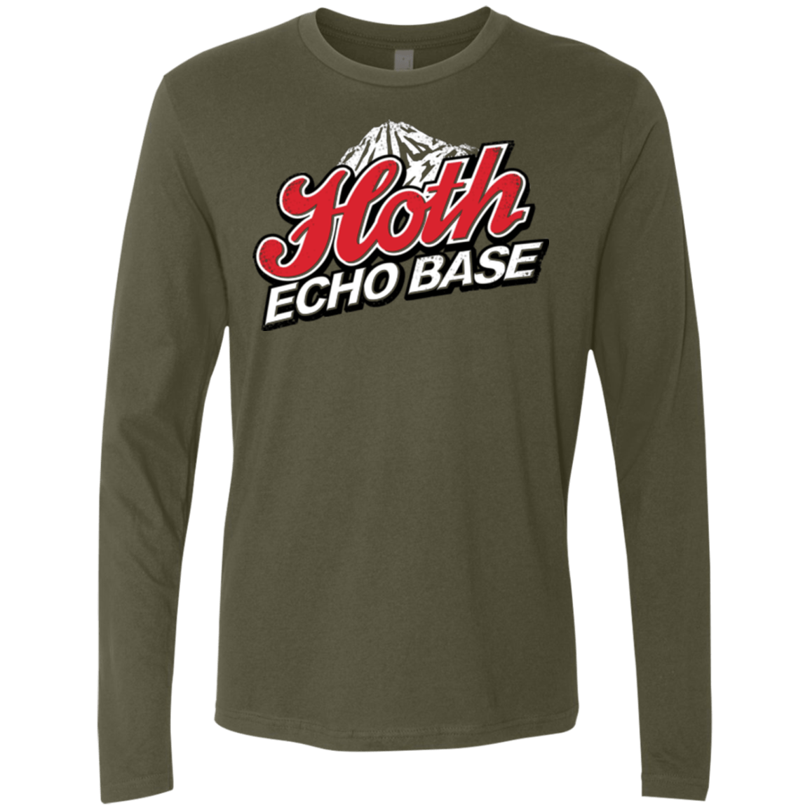 T-Shirts Military Green / Small Hoth Certified Men's Premium Long Sleeve