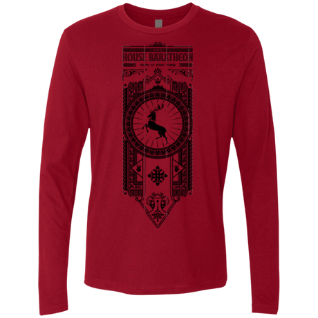 T-Shirts Cardinal / Small House Baratheon Men's Premium Long Sleeve