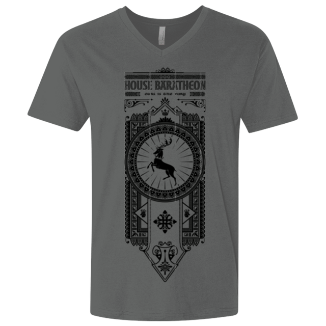 T-Shirts Heavy Metal / X-Small House Baratheon Men's Premium V-Neck