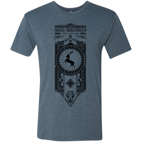 T-Shirts Indigo / Small House Baratheon Men's Triblend T-Shirt