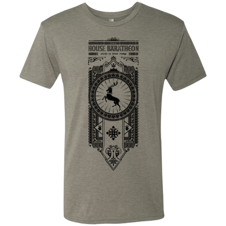 T-Shirts Venetian Grey / Small House Baratheon Men's Triblend T-Shirt