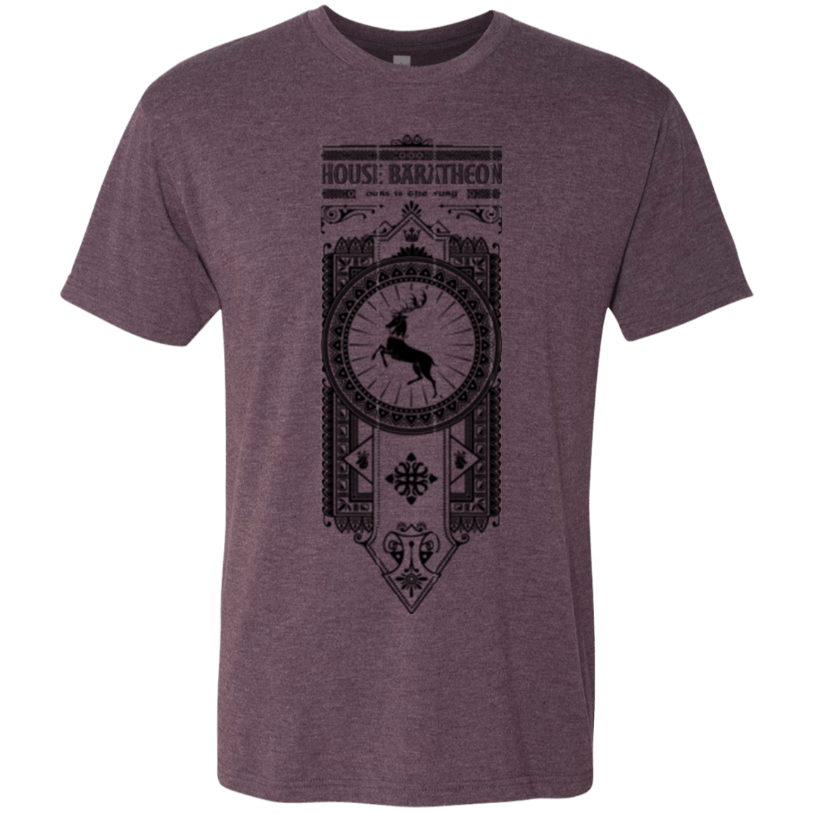 T-Shirts Vintage Purple / Small House Baratheon Men's Triblend T-Shirt