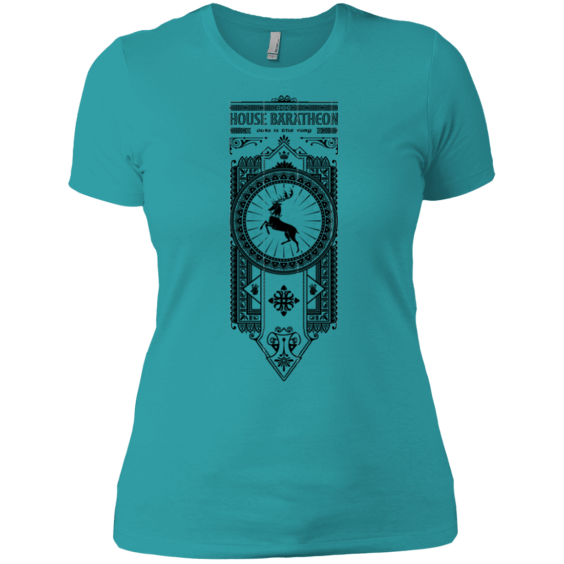 T-Shirts Tahiti Blue / X-Small House Baratheon Women's Premium T-Shirt