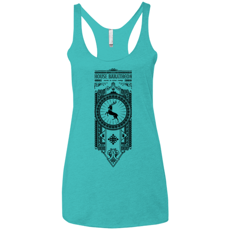 T-Shirts Tahiti Blue / X-Small House Baratheon Women's Triblend Racerback Tank