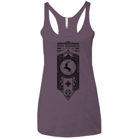 T-Shirts Vintage Purple / X-Small House Baratheon Women's Triblend Racerback Tank