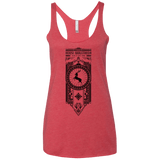 T-Shirts Vintage Red / X-Small House Baratheon Women's Triblend Racerback Tank