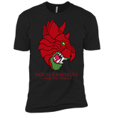 T-Shirts Black / YXS House GraySkull Boys Premium T-Shirt
