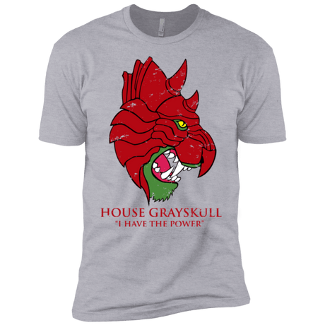 T-Shirts Heather Grey / YXS House GraySkull Boys Premium T-Shirt