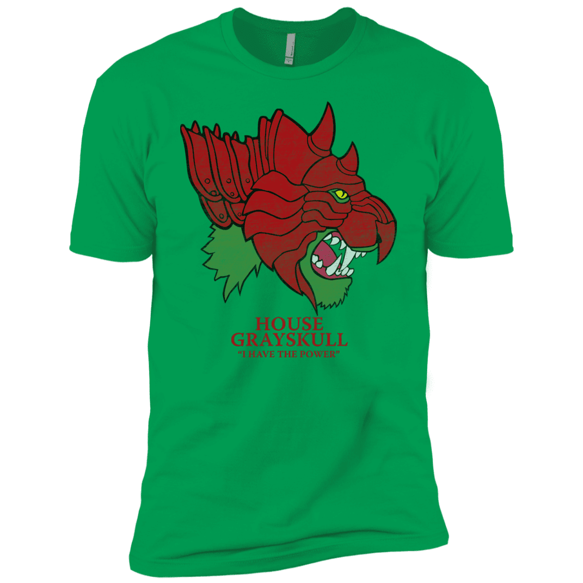 T-Shirts Kelly Green / YXS House Grayskull Boys Premium T-Shirt